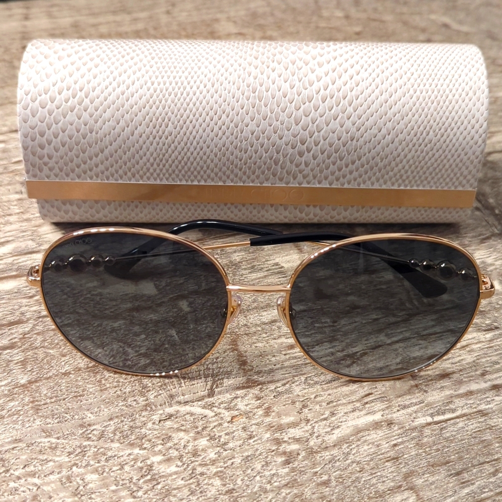 NWT Jimmy Choo Sunglasses with Case